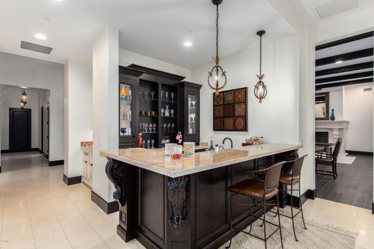 Kitchen island, built by Bel Aire